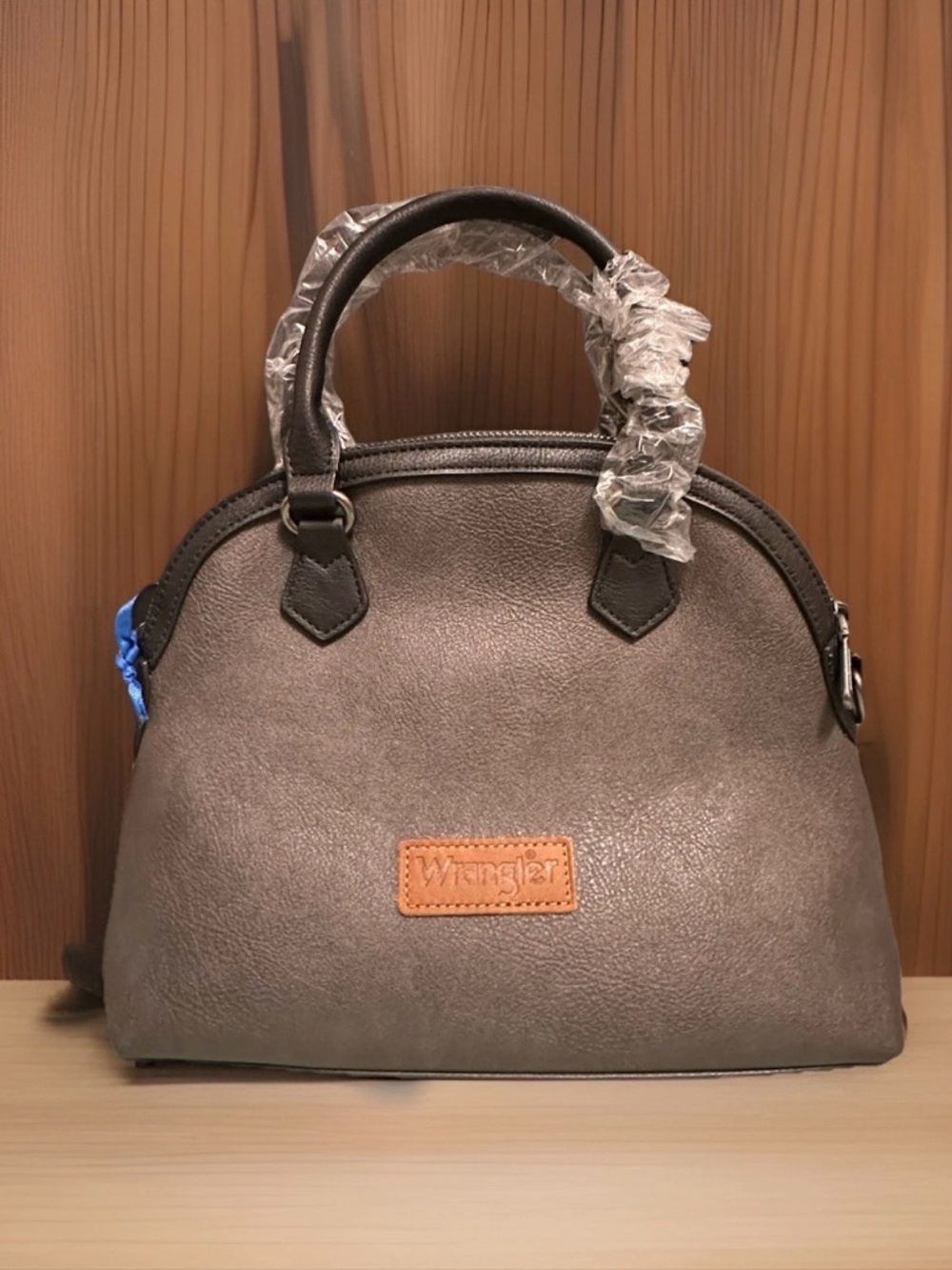 🆕 Montana West X Wrangler Satchel Bag Top-handle with Crossbody Strap In Black
